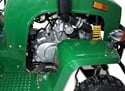 Traktor 110 ccm s vozíkem zelený