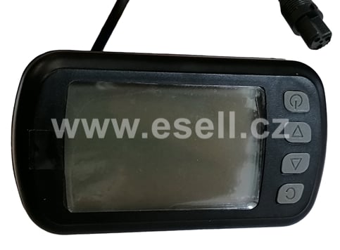 LCD display pro koloběžky Ultimate - černý konektor 36V