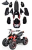Kompletní plasty pro čtyřkolku Cobra 49cc, ECO