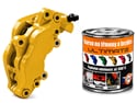 Barva na brzdy a motor kelímek 250 ml - tm. žlutá