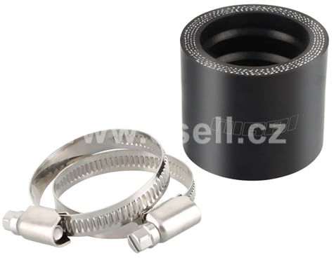 Gumová příruba / adapter karburátoru 38mm / 33mm
