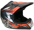 Dětská moto helma Blade oranžová XL