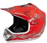 Dětská motokrosová helma Nitro červená matná S