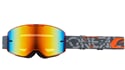 Brýle Oneal B-20 STRAIN šedá/oranžová, radium červená