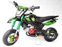 Nitro minimotard Hobbit 49cc zelená