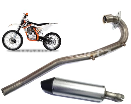 Výfuk pitbike 250cc Tornado
