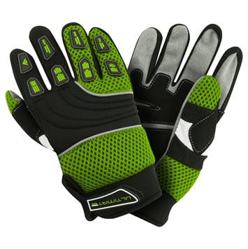 Dětské rukavice Ultimate zelené