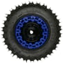 Kompletní zadní kolo 6" s pneu 13x5,00-6 - modrá
