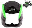 Maska ATV Cobra 49cc, ECO zelená