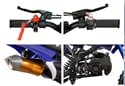 Dětský minicross Nitro Motors Apollo 49cc 10" – modrá
