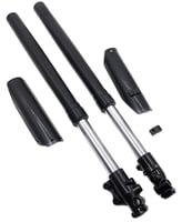 Přední tlumiče, vidlice pitbike 735mm, 45/48mm - černá