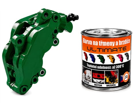 Barva na brzdy a motor kelímek 250 ml - tm. zelená