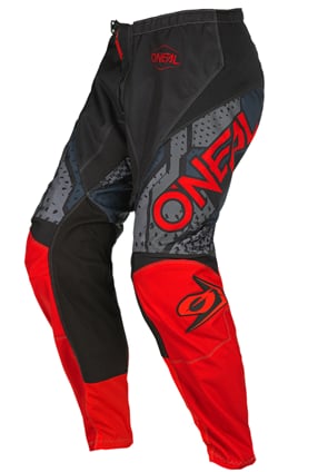 Kalhoty O´Neal Element CAMO V.22 černá/červená