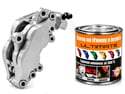 Barva na brzdy a motor kelímek 250 ml - stříbrná
