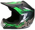 Moto helma Cross Blade zelená M