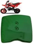 Přední plast minicross DS 67 zelená