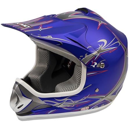 Motokrosová  helma Nitro modrá matná XL