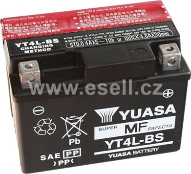 Baterie YUASA YTX4L-BS (12V 3Ah)