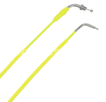 Plynové lanko NIBBI racing PE 181cm (173/8) neon-žlutá