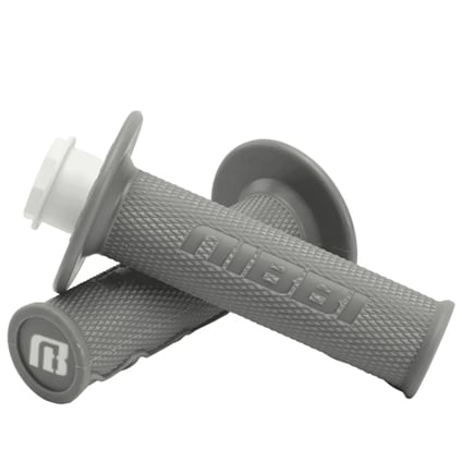 Gripy NIBBI Racing Lock-on šedá