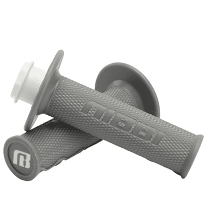Gripy NIBBI Racing Lock-on šedá