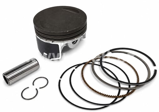 Píst 62 mm, čep 14 mm, Zongshen ZS190 / Z190 / ZS1P62YML-2 Pitbike