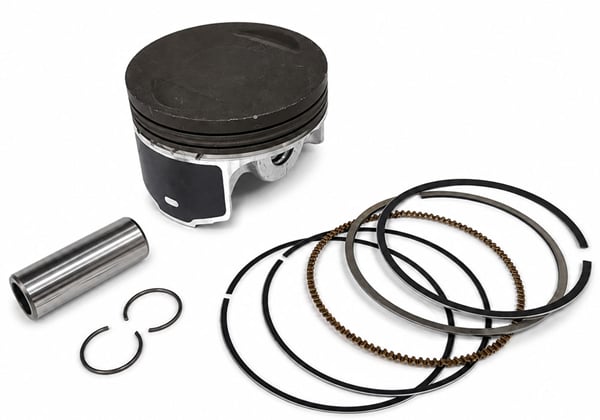 Píst 62 mm, čep 14 mm, Zongshen ZS190 / Z190 / ZS1P62YML-2 Pitbike