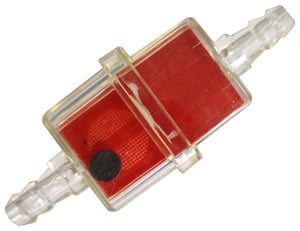 Palivový filtr hranatý typ2 červená