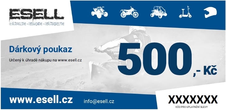 Dárkový poukaz 500 Kč