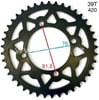 Rozeta pitbike 39 zubů pro řetěz 420