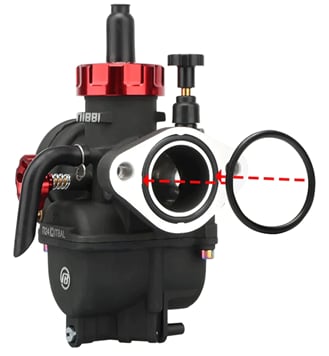 Těsnění karburátoru NIBBI racing PE FL