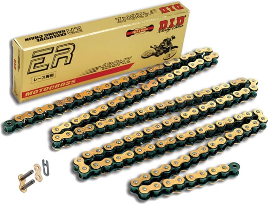 DID 428NZGB 122 článků řetěz 428 pro pitbike, dirt bike a čtyřkolky