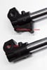 Přední tlumiče, vidlice pitbike 730mm, 45/48mm zlatá