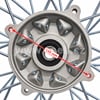 Zadní kolo pitbike 2,15×18" – 250cc, osa 17 mm