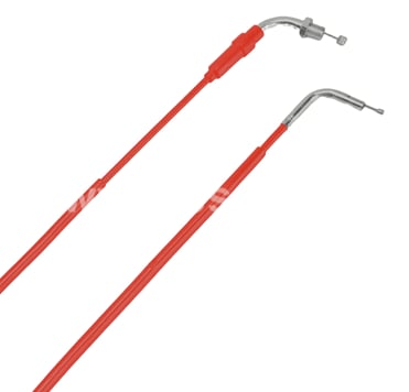 Plynové lanko NIBBI racing PE 181cm (173/8) červená