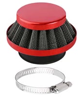 Sportovní vzduchový filtr minibike, minicross, čtyřkolka - červená