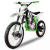 Pitbike Ultimate Tornado 250 cc 21x18 zelená