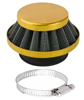 Sportovní vzduchový filtr minibike, minicross, čtyřkolka - zlatá