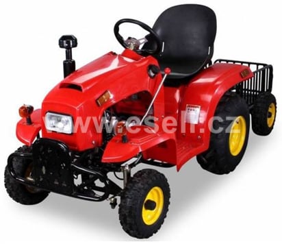 Sada plastů pro Traktor 110cc, 125cc - červená