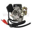 Karburátor PD18J pro GY6 50cc, 60cc, 80cc, 100cc, 110cc - sada