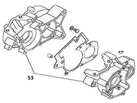 Kartery motoru NRG 50cc