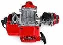 Motor 49 cc minibike tuning - červený