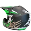 Moto helma Cross Blade zelená XS