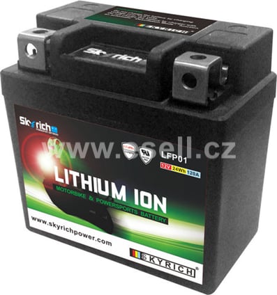 motobaterie Skyrich Lithium LFP01 (12V 24Wh)