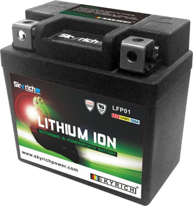 motobaterie Skyrich Lithium LFP01 (12V 24Wh)