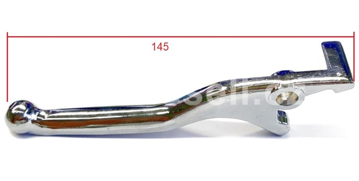 Levá brzdová páčka hliníková chrom 145 mm