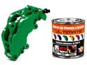 Barva na brzdy a motor kelímek 250 ml - zelená RS