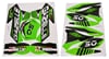 Samolepky, polepy minicross XJ, Gazelle 49cc, ECO zelená