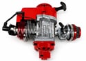 Motor 49 cc minibike tuning - červený