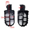 Stupačky pitbike 115mm modrá